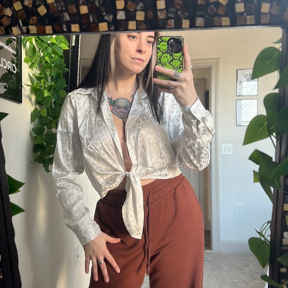 Sexy Animal Print Top